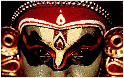 Kathakali makeup